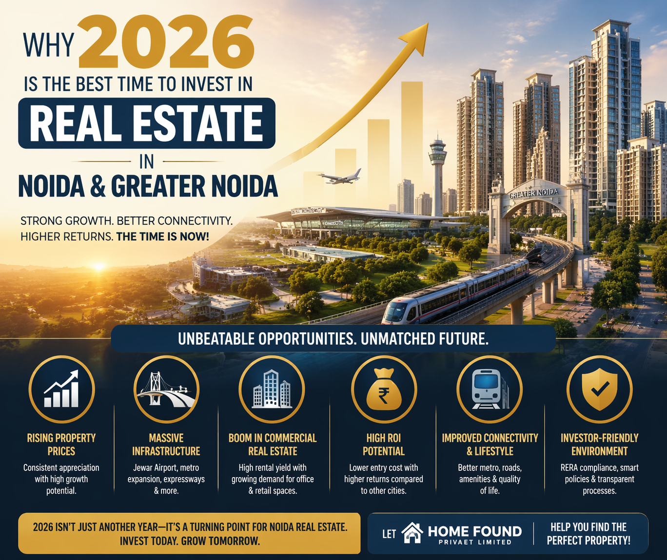 Why 2026 is the Best Time to Invest in Real Estate in Noida & Greater Noida ?