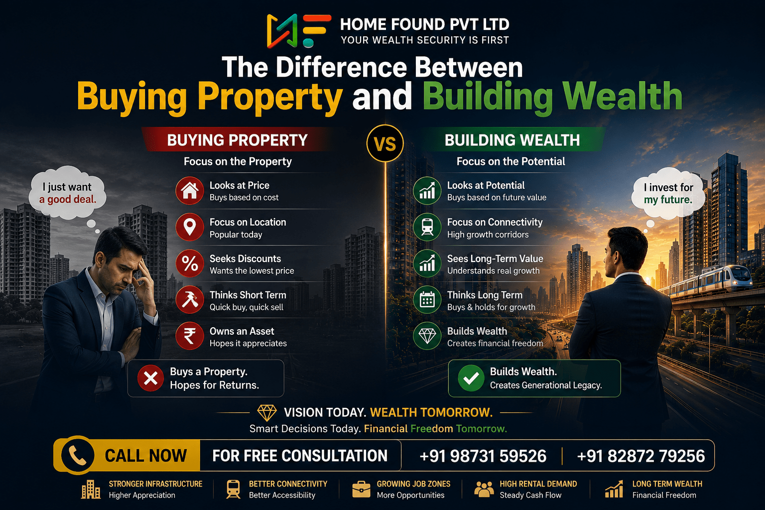 The Difference Between Buying Property and Building Wealth